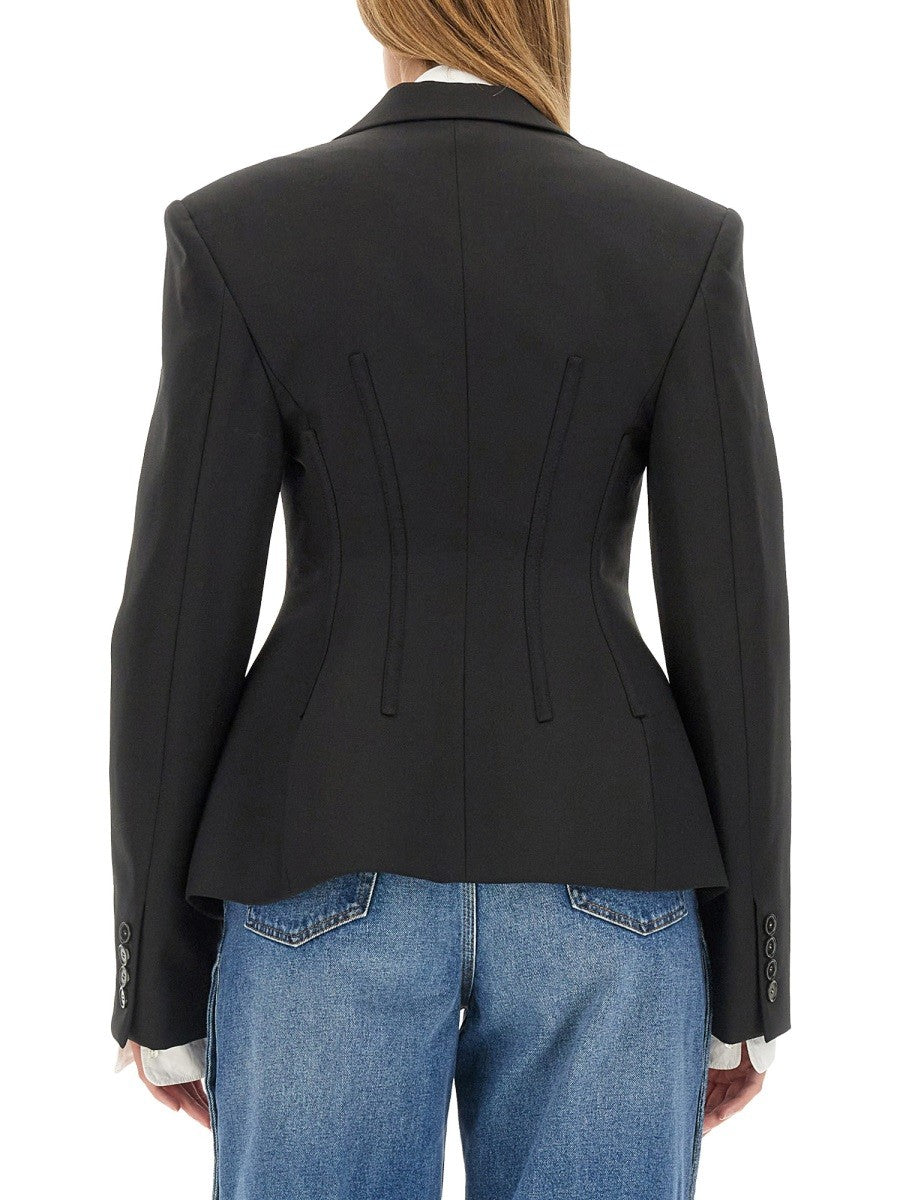 Stella McCartney Women's Sculpted Jacket Black, view 3