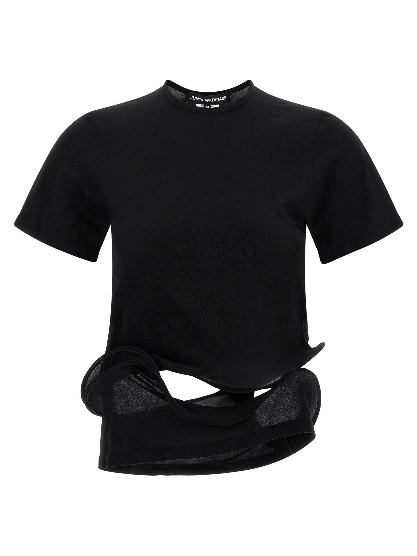 Junya Watanabe Sculptural Background Shirt Black