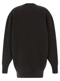 Tom Ford Sculptural Double Face Dress Brown