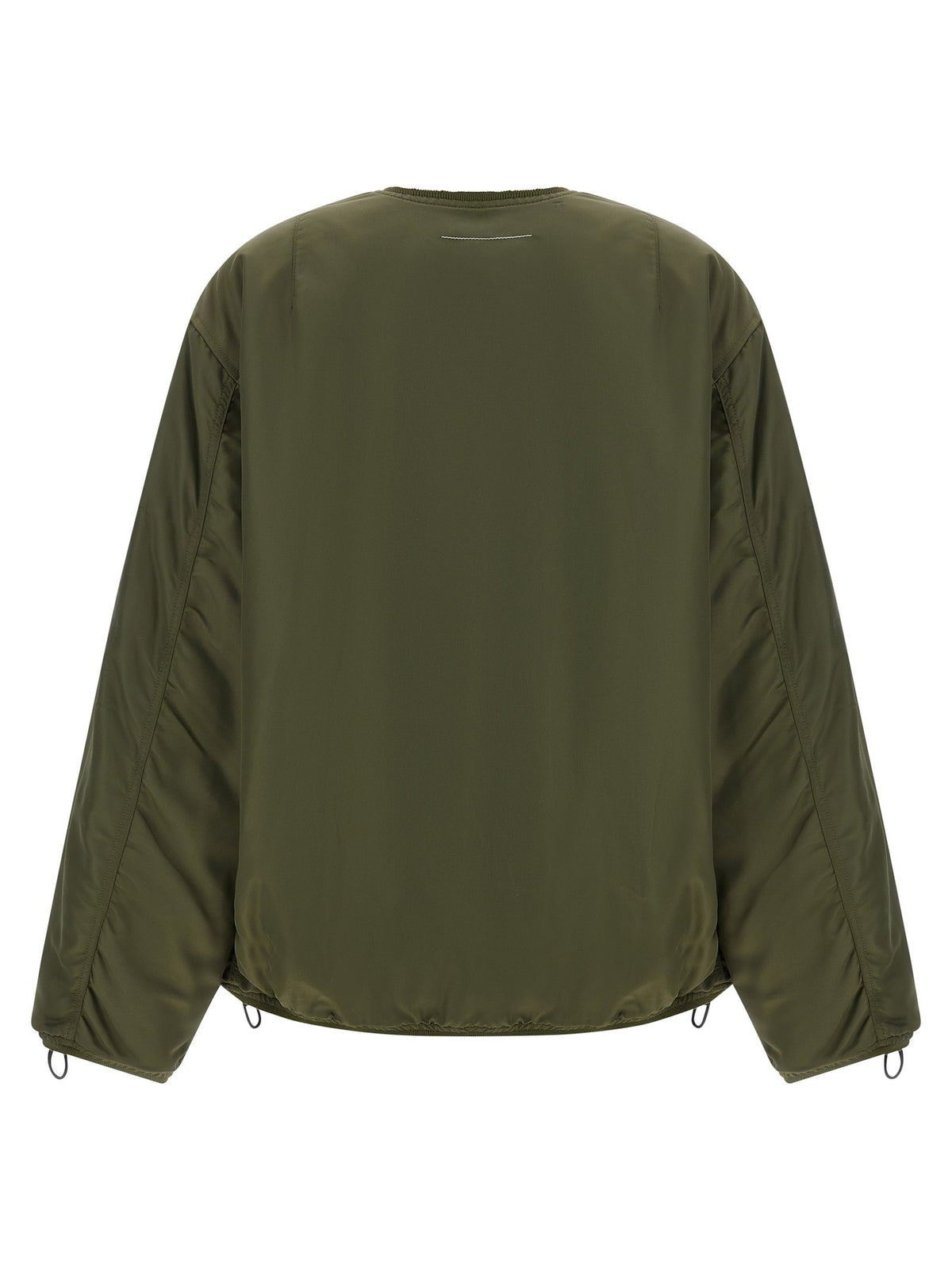MM6 Maison Margiela Sculptural Hem Jacket Green