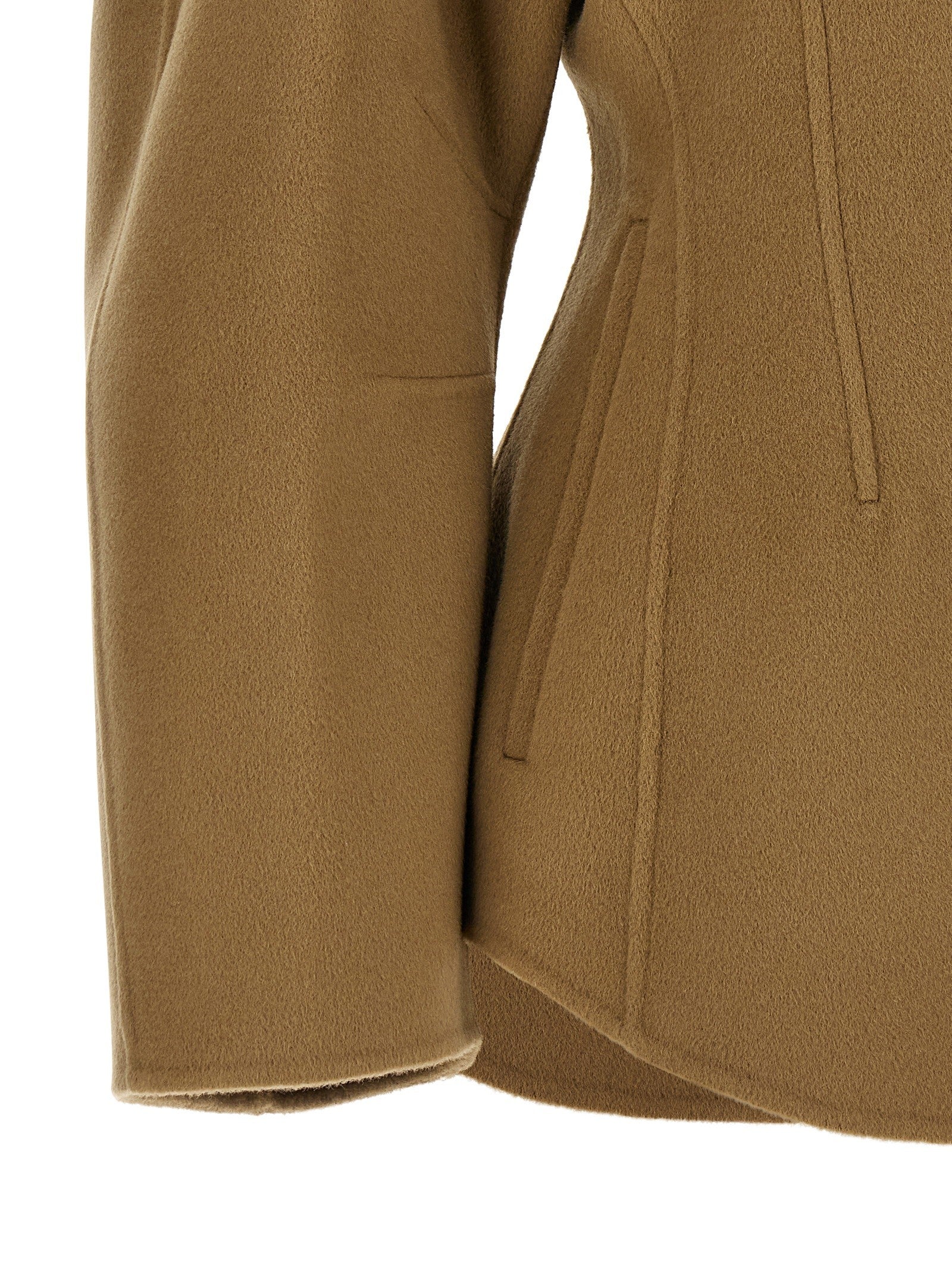 Rohe Sculptural Jacket Brown