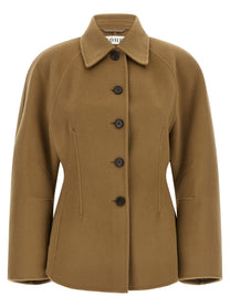 Rohe Sculptural Jacket Brown