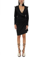 Magda Butrym Women's Sculptural Mini Dress Black