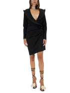 Magda Butrym Women's Sculptural Mini Dress Black, view 2