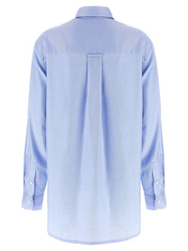 Brioni Sea Island Cotton Shirt Blue