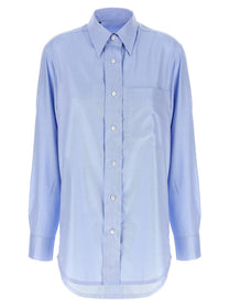 Brioni Sea Island Cotton Shirt Blue
