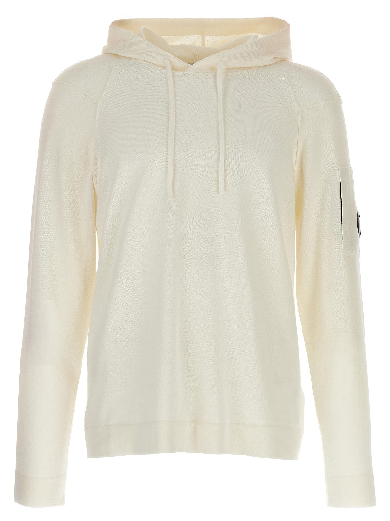 C.P. Company Sea Island Hoodie White