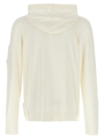 C.P. Company Sea Island Hoodie White
