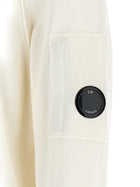 C.P. Company Sea Island Hoodie White, view 4