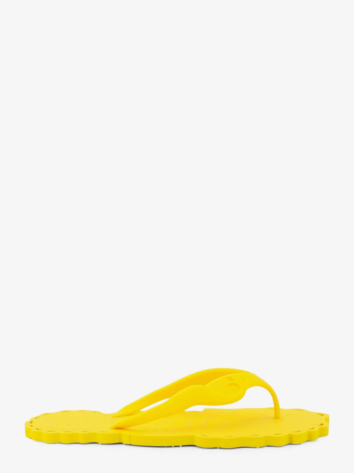 Zimmermann Women's Seafoam Thong Rubber Flip Flops Yellow