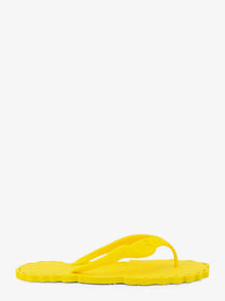 Zimmermann Women's Seafoam Thong Rubber Flip Flops Yellow