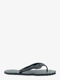 Zimmermann Women's Seafoam Thong Rubber Sandals Black