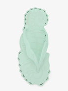 Zimmermann Women's Seafoam Thong Rubber Sandals Green, view 5