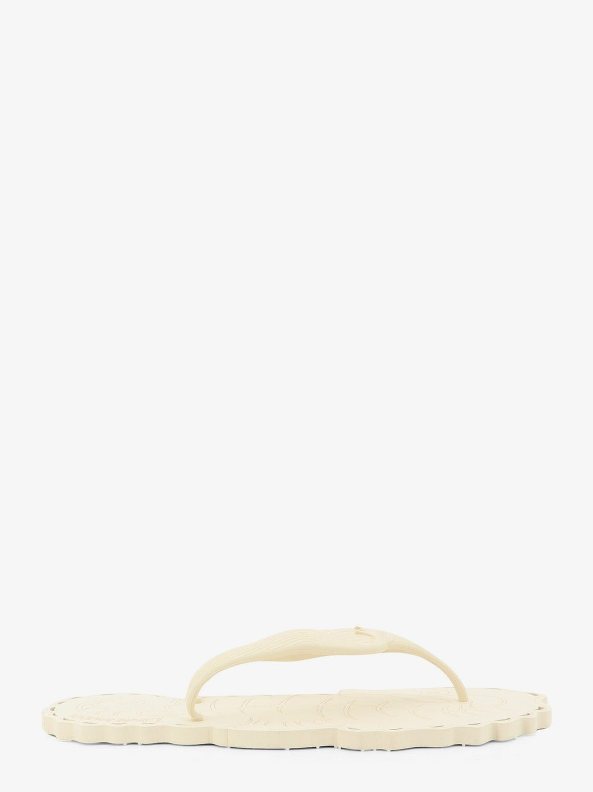 Zimmermann Women's Seafoam Thong Rubber Sandals White