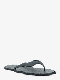 Zimmermann Women's Seafoam Thong Rubber Sandals Black, view 2