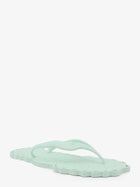 Zimmermann Women's Seafoam Thong Rubber Sandals Green, view 2