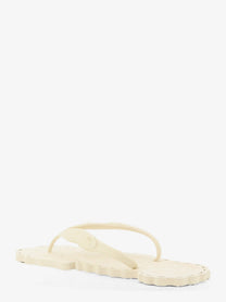 Zimmermann Women's Seafoam Thong Rubber Sandals White