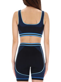 Casablanca Women's Seamless Bralette Blue