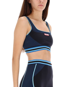 Casablanca Women's Seamless Bralette Blue