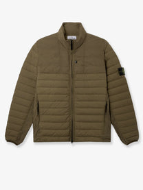 Stone Island Men's Seamless Tunnel Nylon Down TC Down Jacket Green