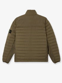 Stone Island Men's Seamless Tunnel Nylon Down TC Down Jacket Green