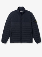 Stone Island Men's Seamless Tunnel Nylon Down TC Down Jacket Blue