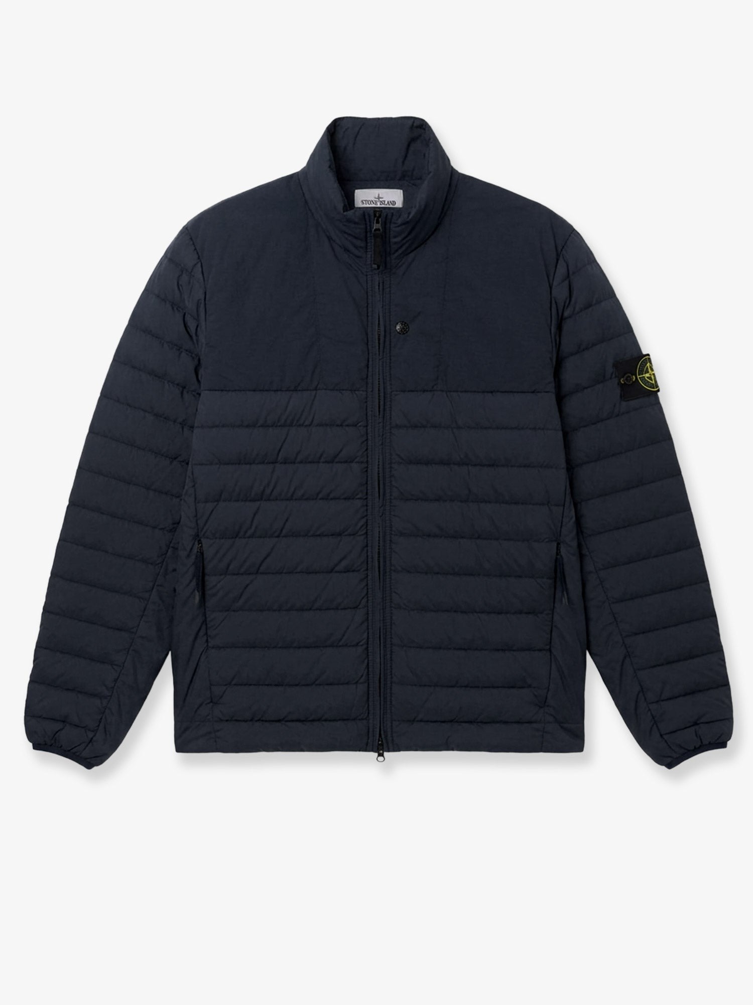 Stone Island Men's Seamless Tunnel Nylon Down TC Down Jacket Blue