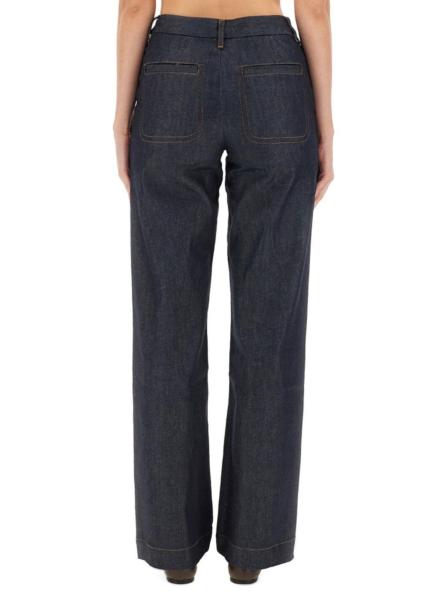 A.P.C Women's Seaside Jeans Blue