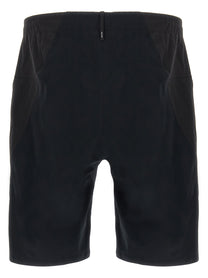 Veilance Secant Comp Track Bermuda Shorts Black