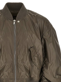 Rick Owens Secchia Flight Bomber Jacket Grey