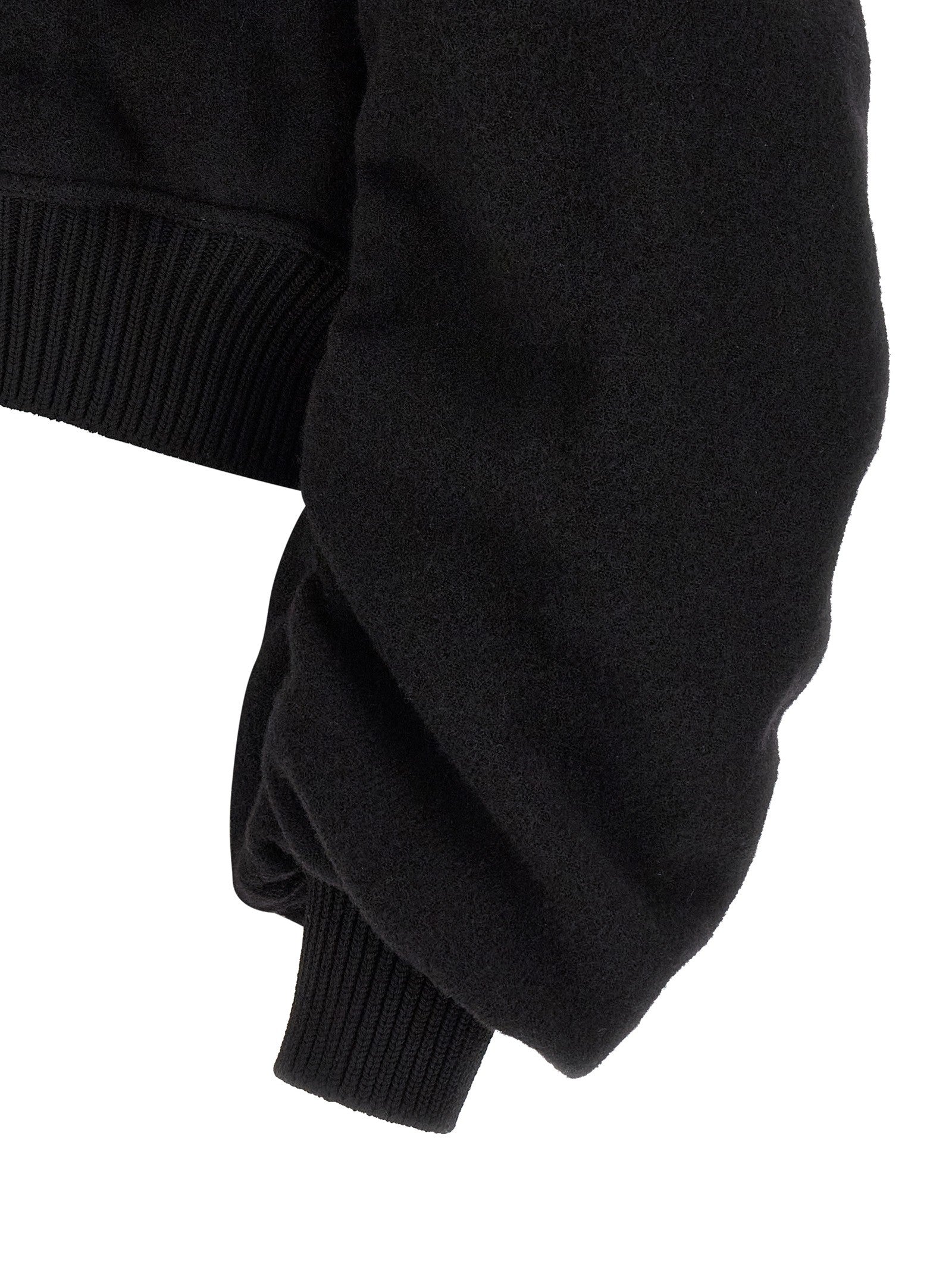 Rick Owens Secchia Flight Bomber Jacket Black