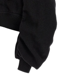 Rick Owens Secchia Flight Bomber Jacket Black