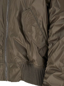 Rick Owens Secchia Flight Bomber Jacket Grey