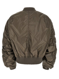 Rick Owens Secchia Flight Bomber Jacket Grey