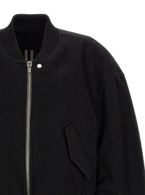 Rick Owens Secchia Flight Bomber Jacket Black
