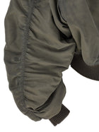 Rick Owens Secchia Flight Bomber Jacket Grey, view 5