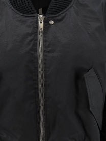 Rick Owens Women's Secchia Nylon and Cotton Blend Crop Jacket Black