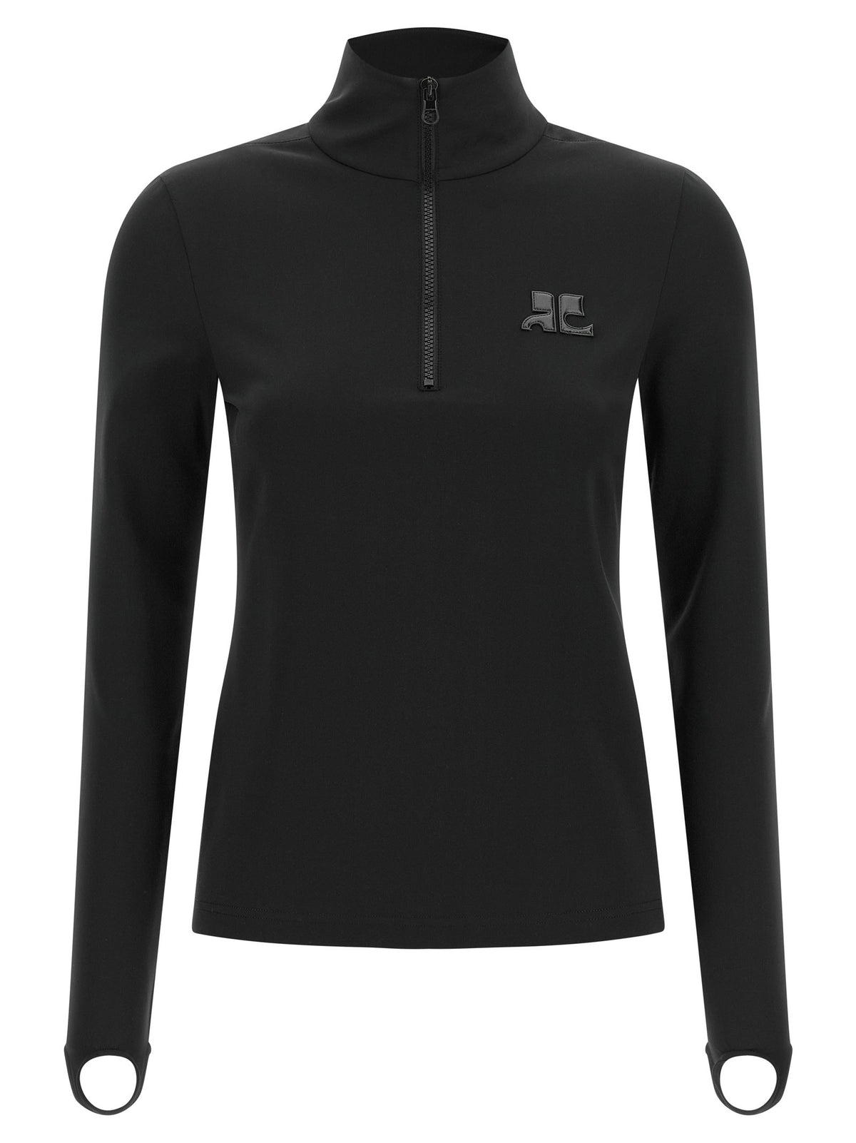 courrèges Second Skin Sweater Black