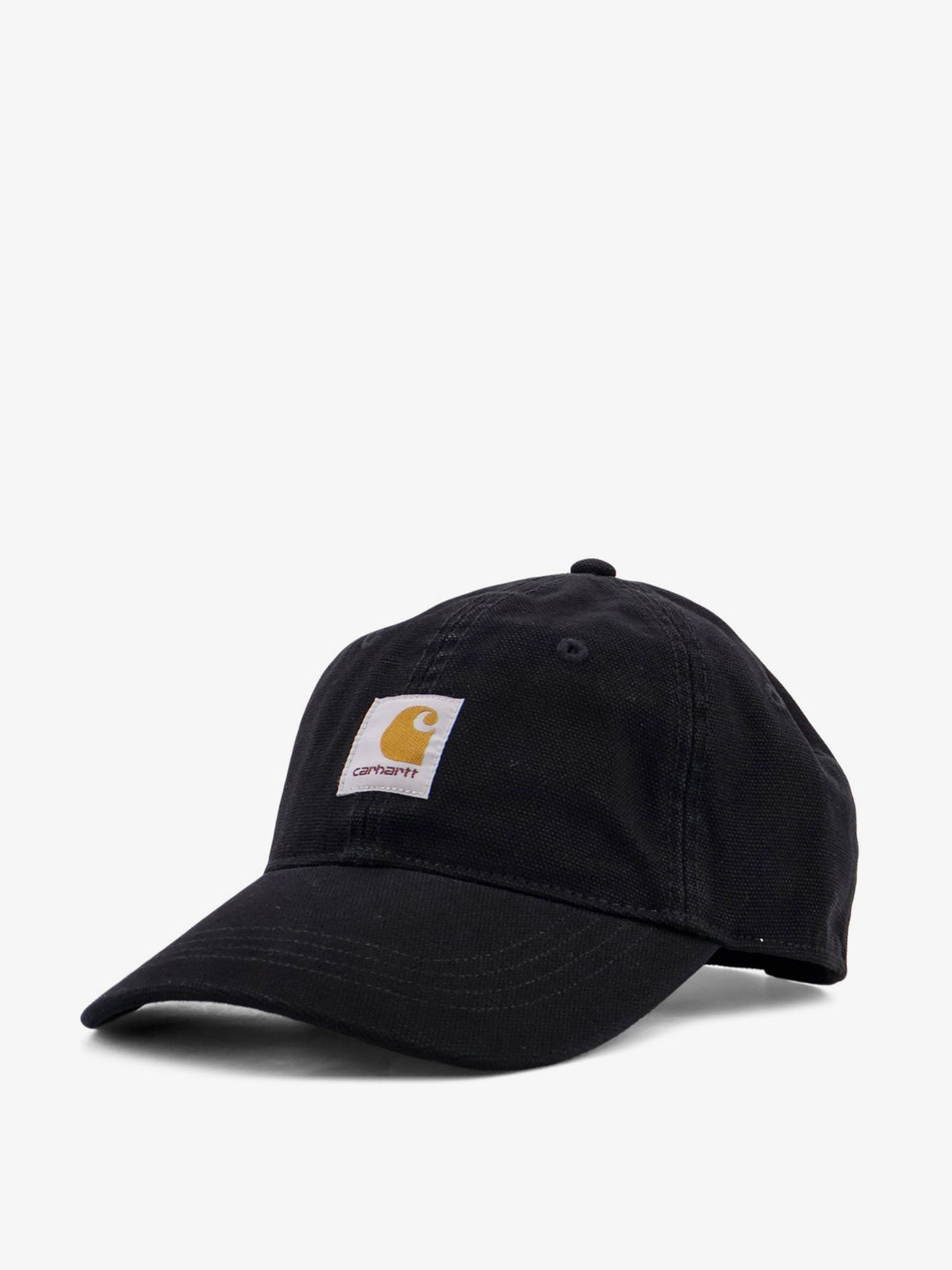 Carhartt Wip Men's Selby Canvas Baseball Cap Black, view 2