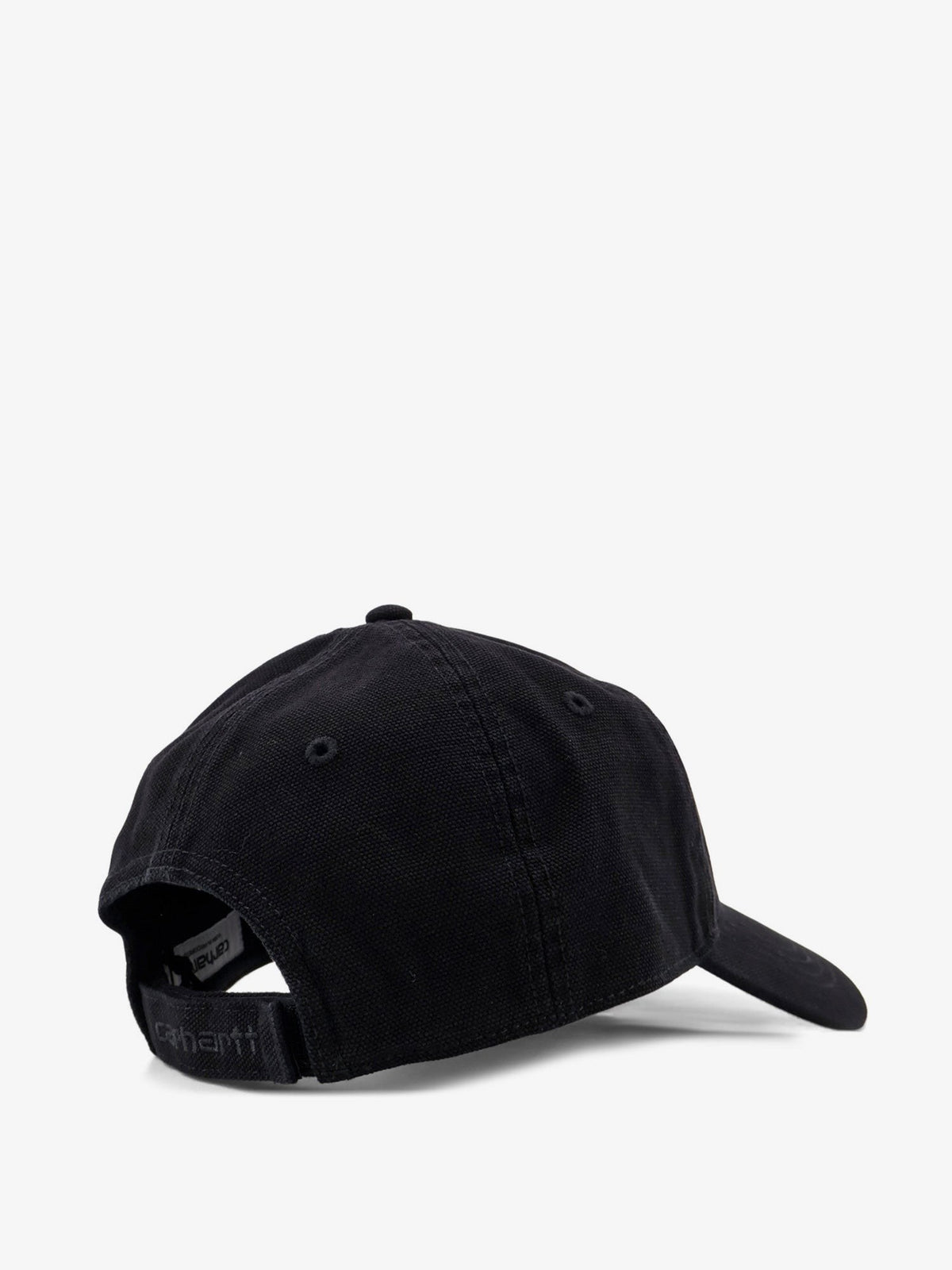 Carhartt Wip Men's Selby Canvas Baseball Cap Black, view 3