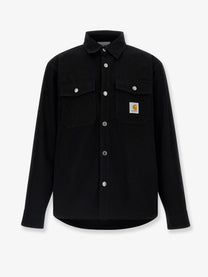 Carhartt Wip Men's Selby Shirt Cotton Jacket Black