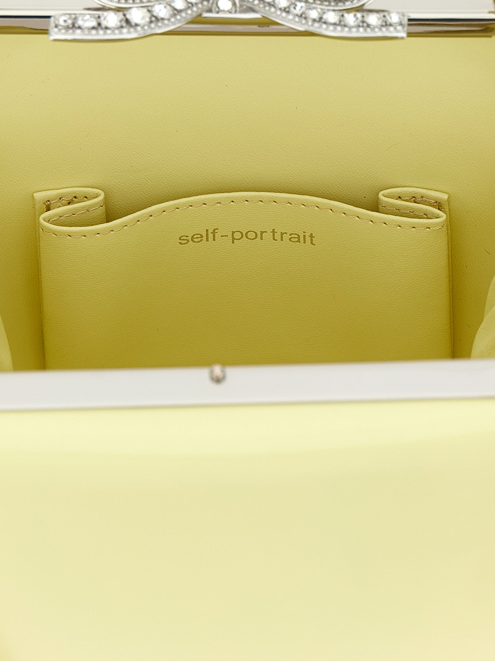 SELF PORTRAIT - SELF PORTRAIT - ’Yellow leather bag’ handbag - Women’s Bags