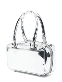 Self-Portrait - Self-Portrait mini leather tote bag - Clutches
