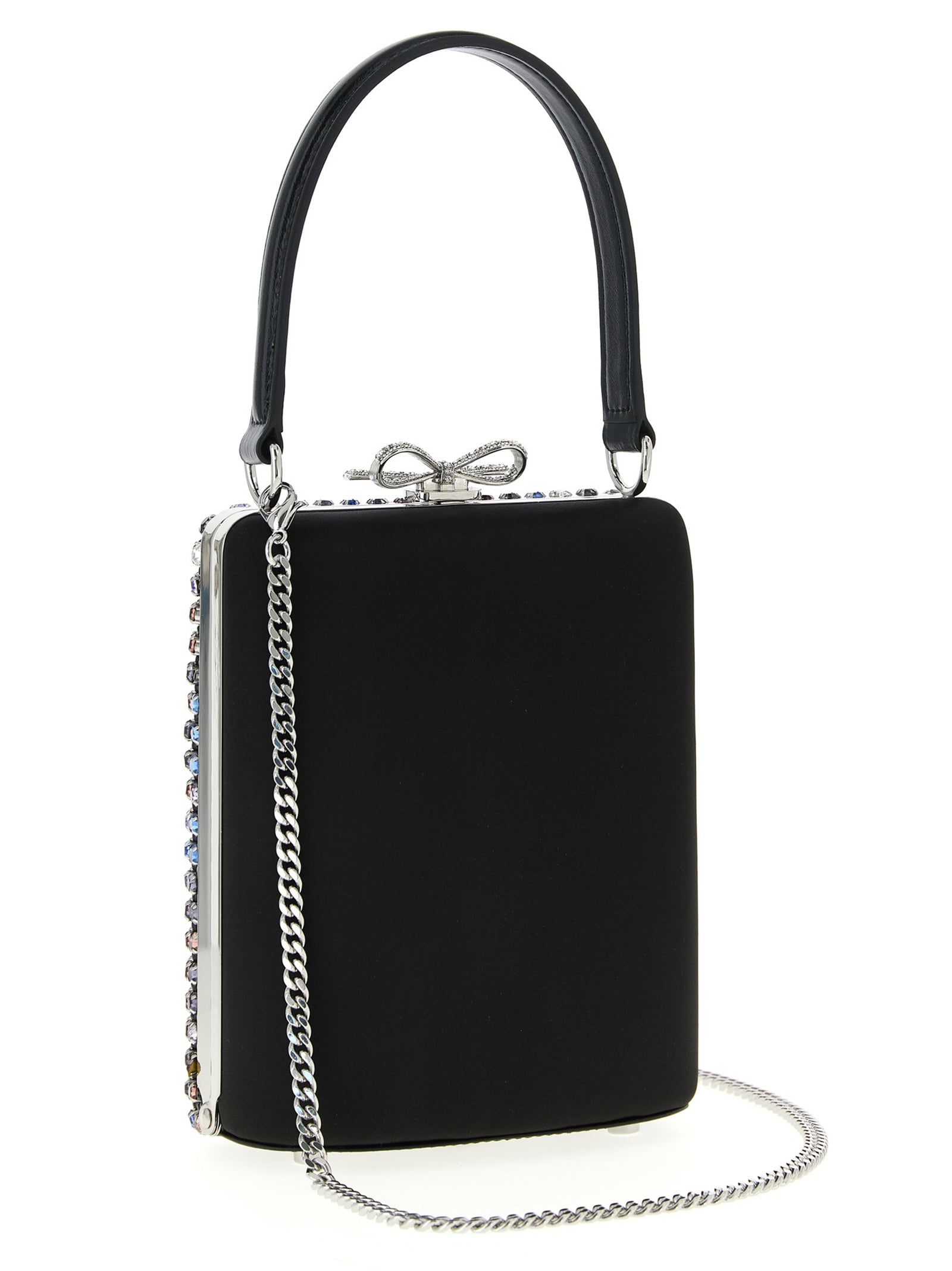 SELF PORTRAIT - SELF PORTRAIT - ’Multi Crystal Chainmail’ mini handbag - Women’s Bags