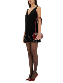 SELF-PORTRAIT - Self Portrait 3 D Sequined Crepe Mini Dress - Woman-&gt;Clothing-&gt;Dresses