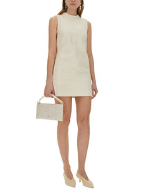 SELF-PORTRAIT - Self Portrait Boucle Mini Dress With Pearls - Woman-&gt;Clothing-&gt;Dresses