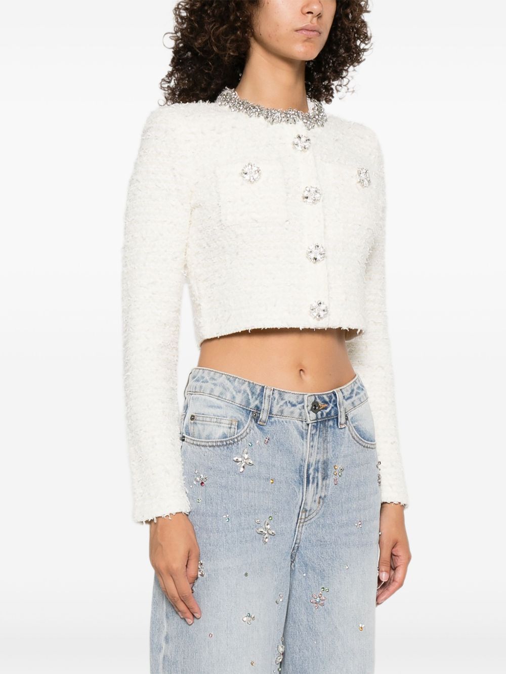 Self-Portrait - Self-portrait Sweaters Beige - Topwear