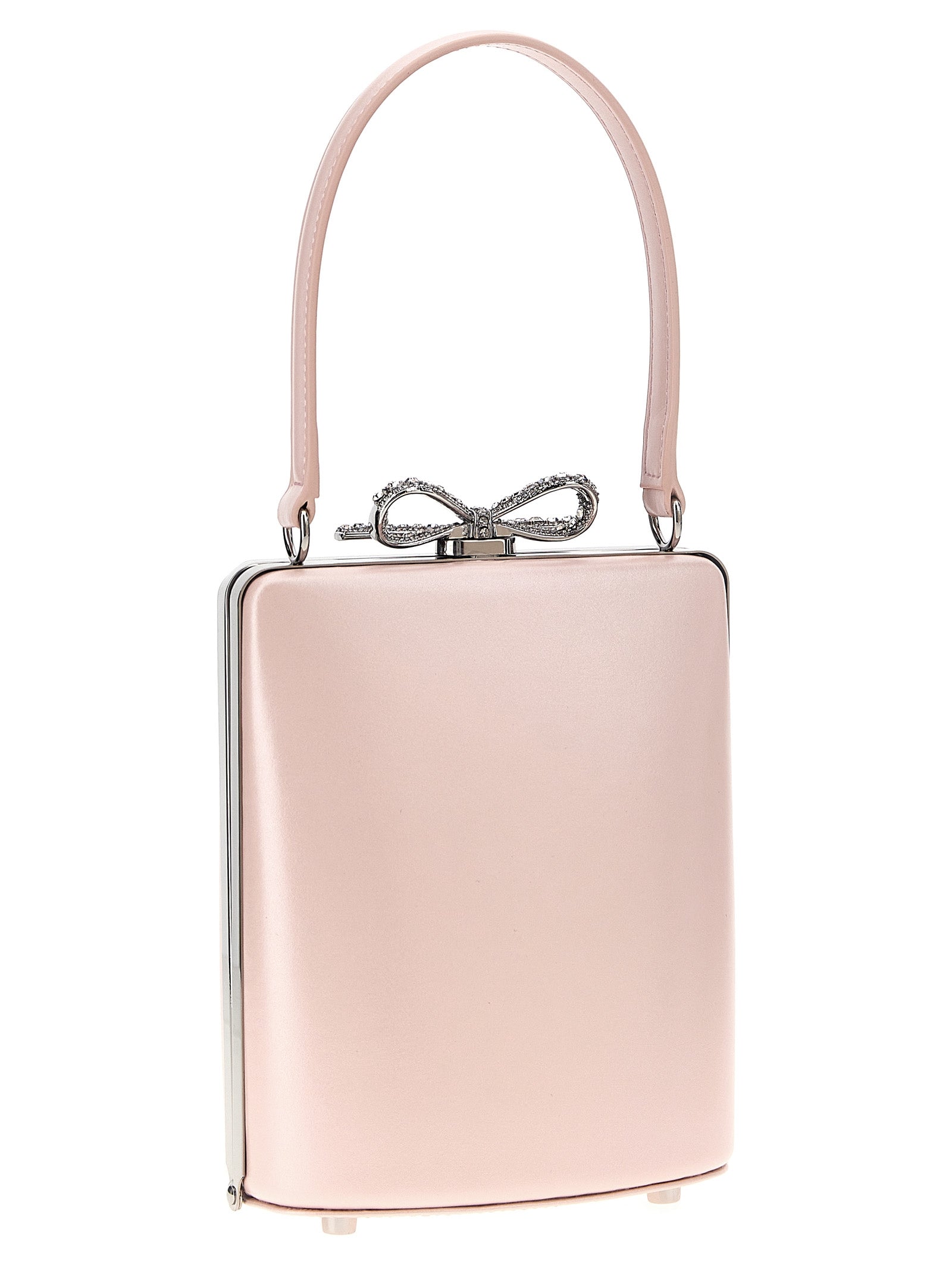 SELF PORTRAIT - SELF PORTRAIT - ’Pink Leather Mini Bow’ handbag - Women’s Bags