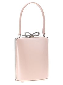 SELF PORTRAIT - SELF PORTRAIT - ’Pink Leather Mini Bow’ handbag - Women’s Bags