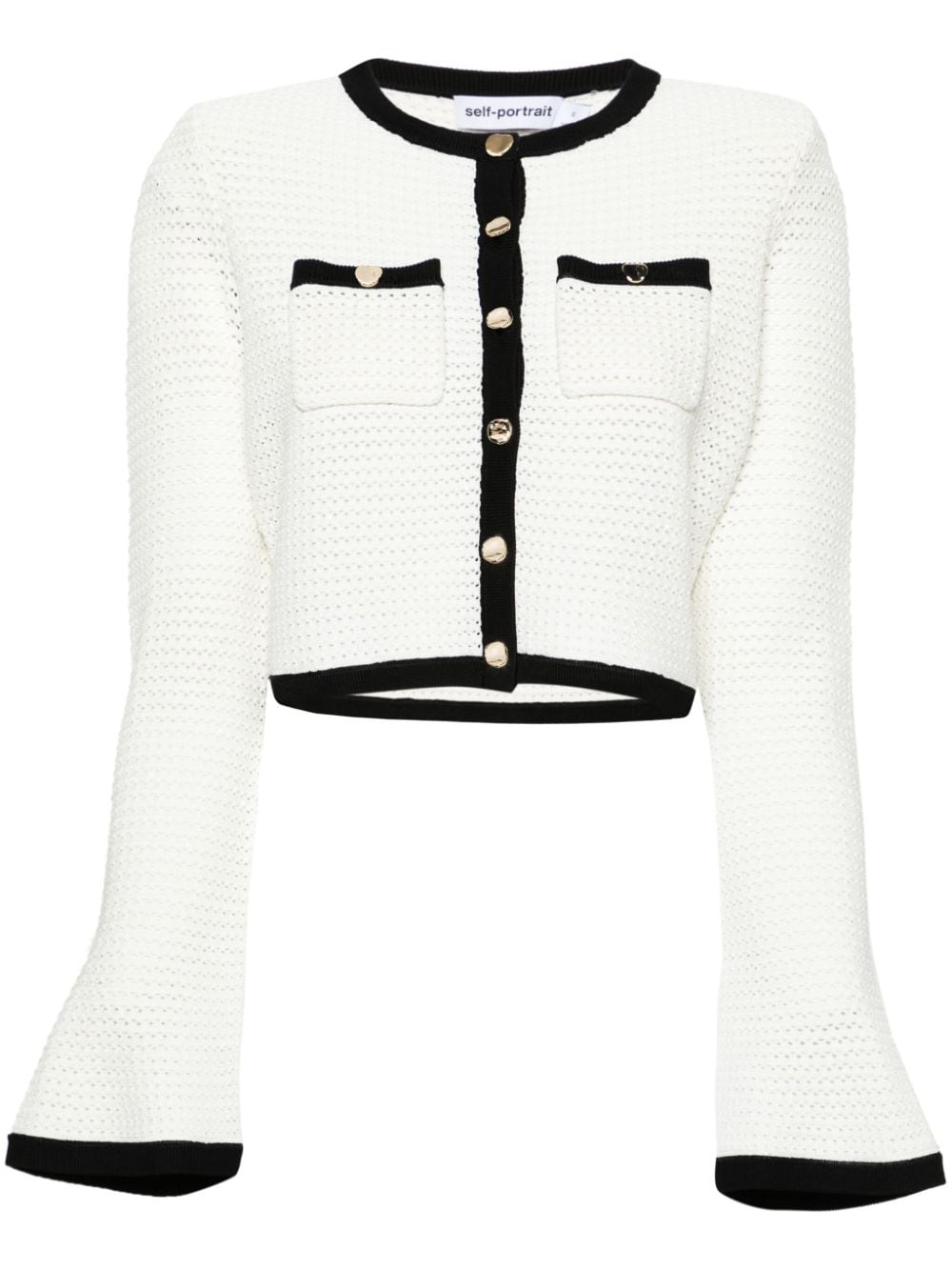 Self-Portrait - Self-portrait Sweaters White - Topwear